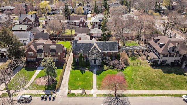 725 W Boston Blvd, Detroit, MI 48202 - bird's eye view with a residential view