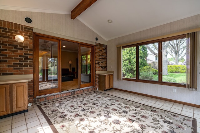 6228 Atkins Dr, Troy, MI 48085 - view of unfurnished sunroom