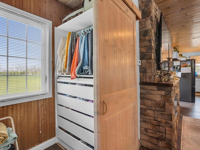 view of closet