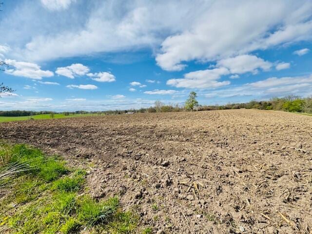 view of landscape with a rural view