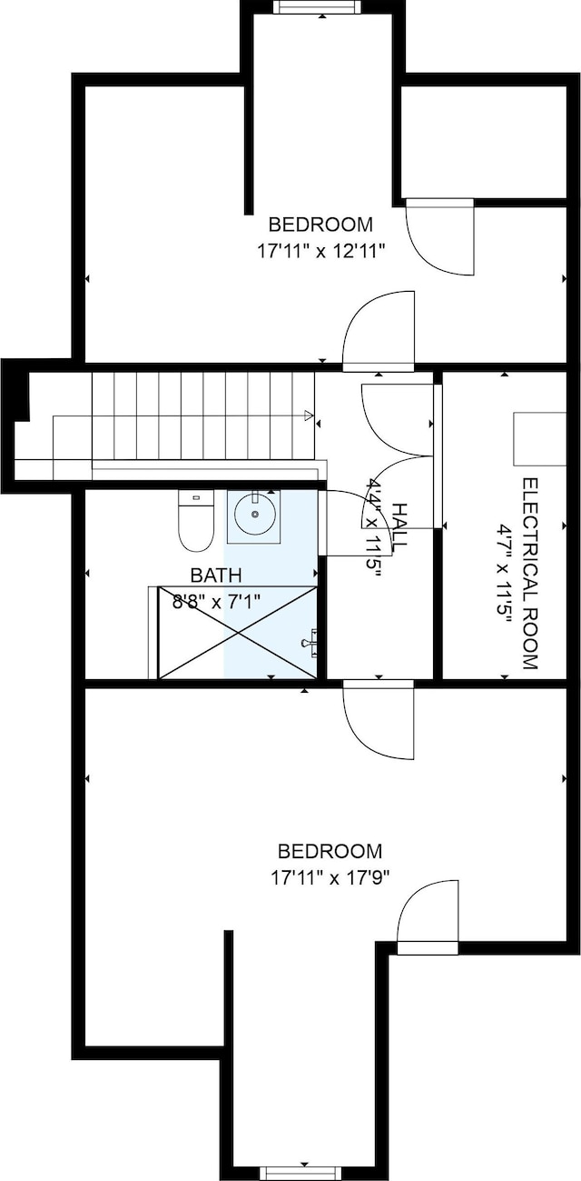 2439 Sheridan St, Detroit, MI 48214 - plan