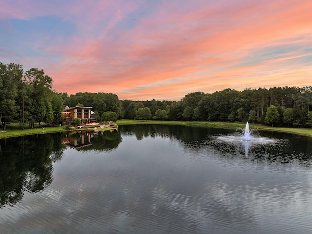 10463 W H Ave, Kalamazoo, MI 49009 - water view featuring a wooded view