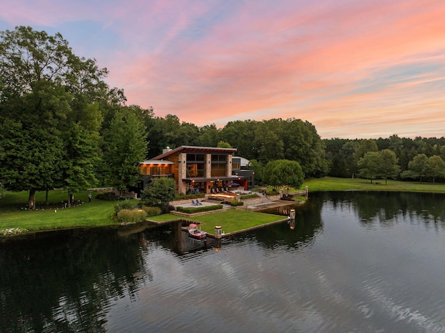 10463 W H Ave, Kalamazoo, MI 49009 - water view featuring a view of trees