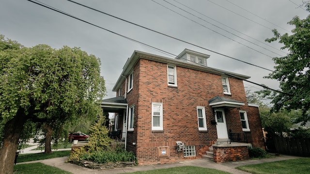 15261 Demean Ave, Allen Park, MI 48101 - back of house featuring brick siding