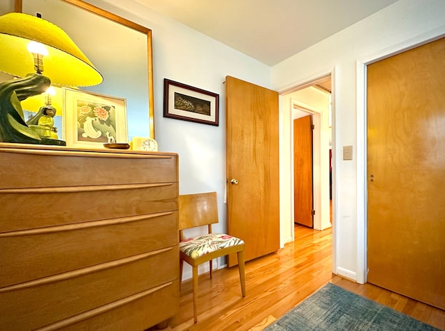 9186 Arnold St, Redford, MI 48239 - hall featuring light wood-type flooring