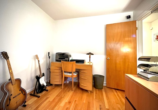 9186 Arnold St, Redford, MI 48239 - office with light wood finished floors