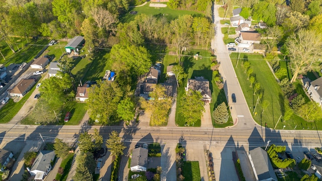 1291 E Lake Dr, Novi, MI 48377 - aerial view of residential area