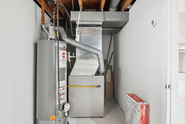 utilities featuring water heater