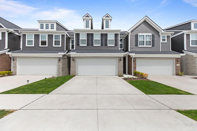 4867 Glenora Dr, Lake Orion, MI 48359 - view of property featuring a garage and driveway