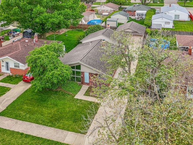 4938 Lincoln Blvd, Dearborn Heights, MI 48125 - aerial perspective of suburban area