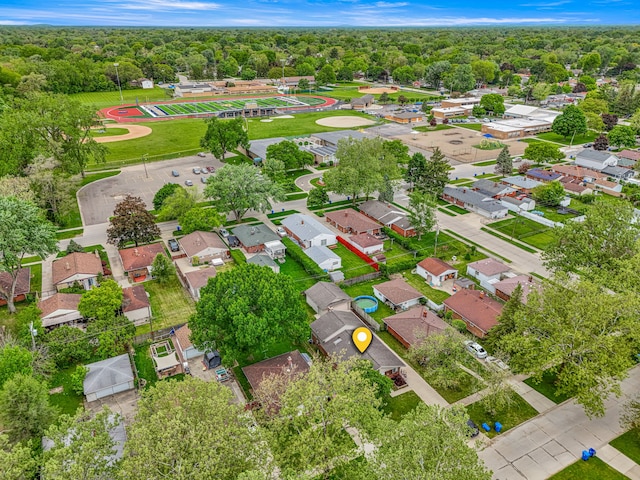4938 Lincoln Blvd, Dearborn Heights, MI 48125 - aerial view of residential area