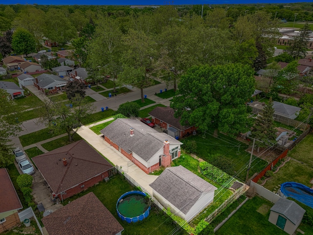 4938 Lincoln Blvd, Dearborn Heights, MI 48125 - aerial perspective of suburban area