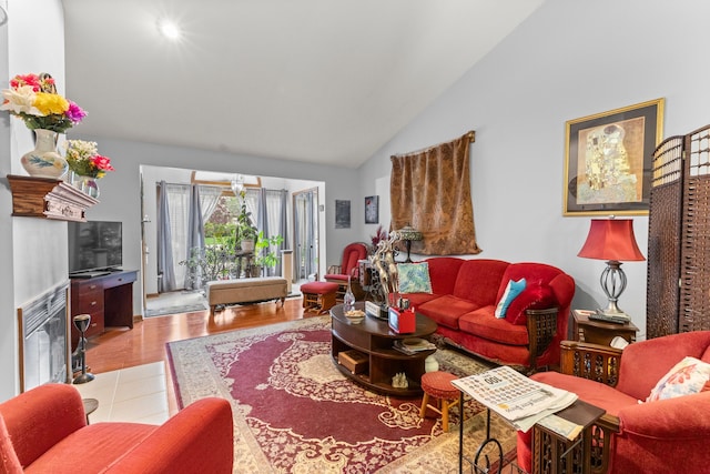 26901 Ann Arbor Trl, Dearborn Heights, MI 48127 - living area with high vaulted ceiling