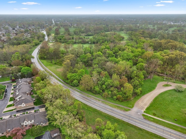 26901 Ann Arbor Trl, Dearborn Heights, MI 48127 - aerial perspective of suburban area featuring a forest