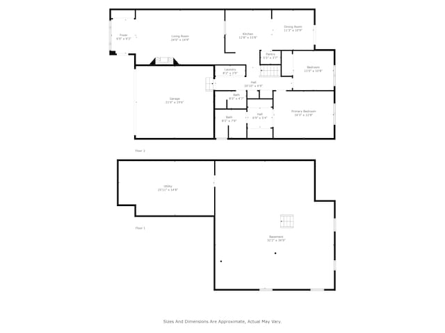 26901 Ann Arbor Trl, Dearborn Heights, MI 48127 - floor plan / room layout
