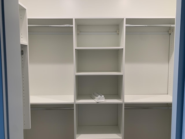 view of closet