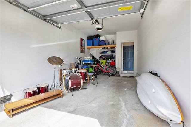 7200 Addington Dr, Commerce Twp, MI 48390 - garage with a garage door opener