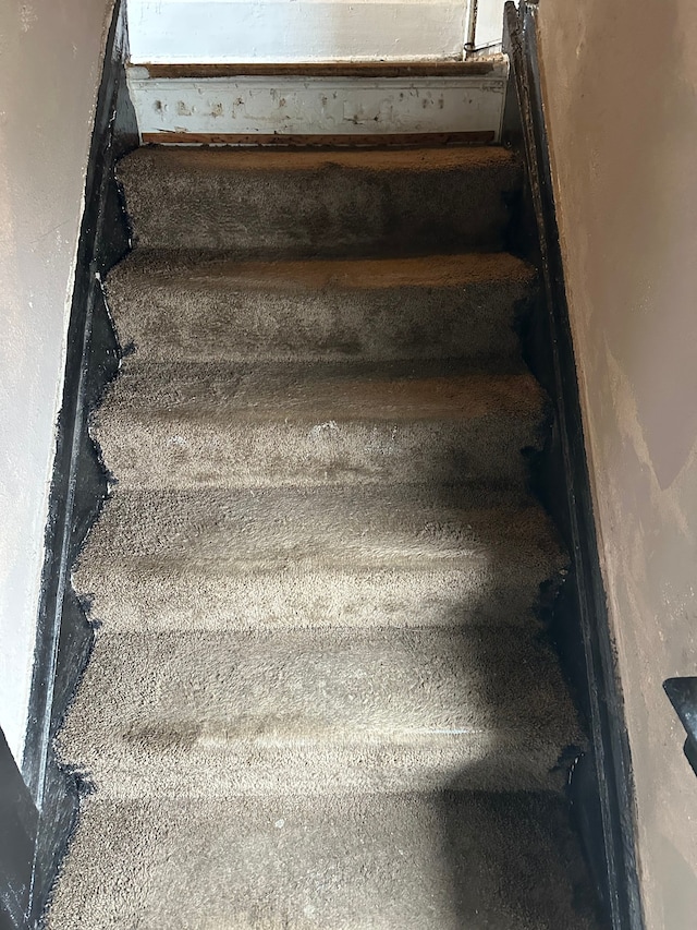 view of stairs
