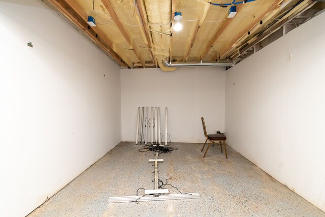 12474 Clinton River Rd, Sterling Heights, MI 48313 - view of unfinished basement