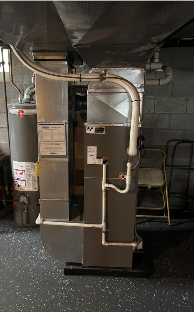 19351 Filmore St, Southfield, MI 48075 - utilities with gas water heater