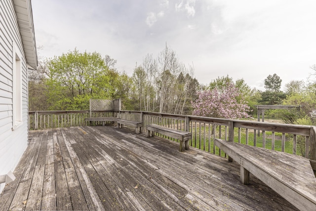 view of deck