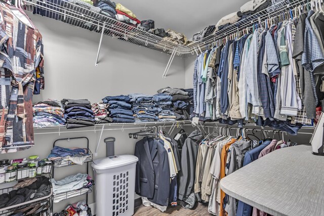 37 N Monroe St, Coldwater, MI 49036 - walk in closet with wood finished floors
