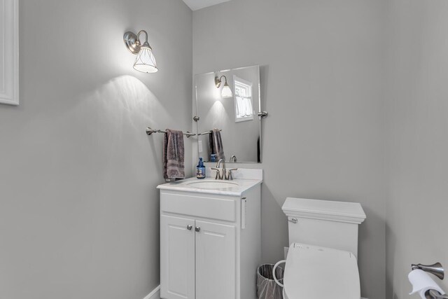 37 N Monroe St, Coldwater, MI 49036 - bathroom with vanity and toilet