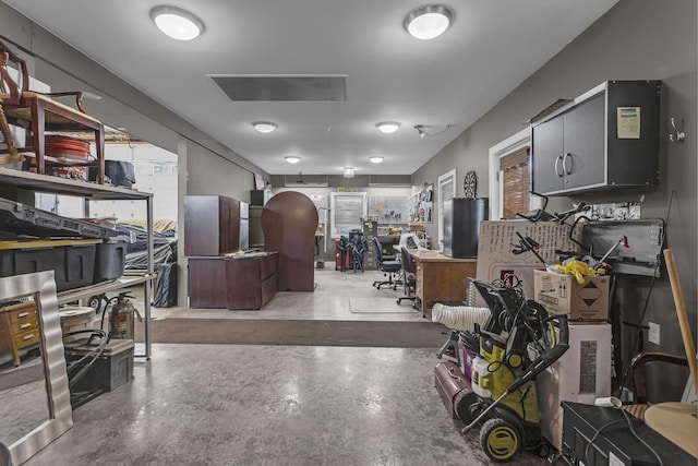 37 N Monroe St, Coldwater, MI 49036 - interior space featuring concrete flooring
