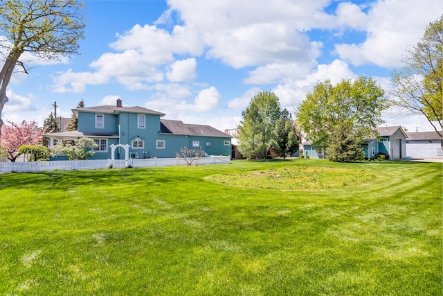 37 N Monroe St, Coldwater, MI 49036 - view of yard with fence