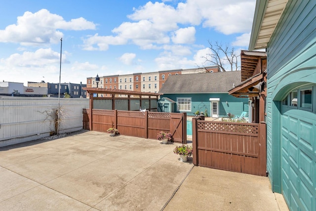 37 N Monroe St, Coldwater, MI 49036 - view of patio / terrace with a fenced backyard