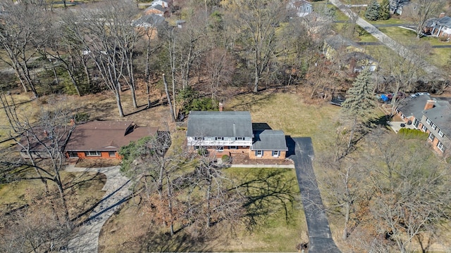 drone / aerial view