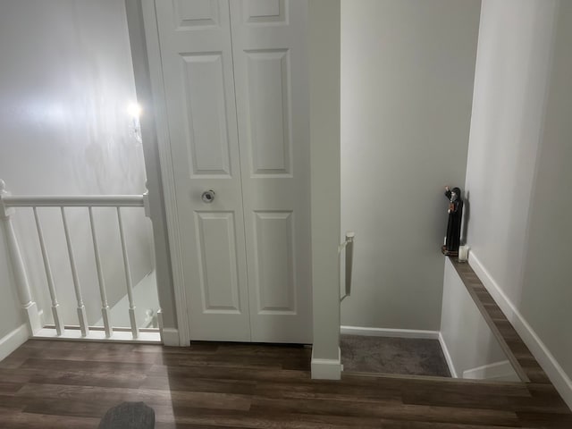 17540 Edward Cir, Clinton Township, MI 48038 - staircase featuring wood finished floors and baseboards