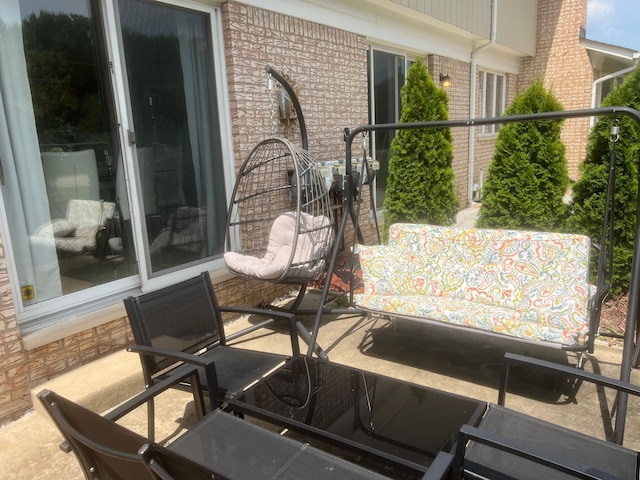 17540 Edward Cir, Clinton Township, MI 48038 - view of patio / terrace featuring a balcony