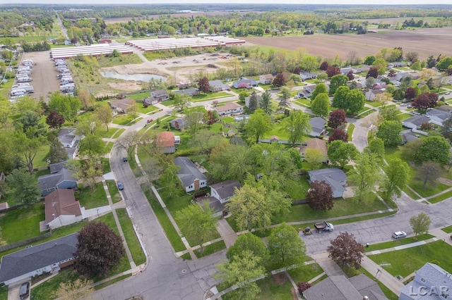 1402 Westhaven Blvd, Tecumseh, MI 49286 - aerial view of property's location with nearby suburban area