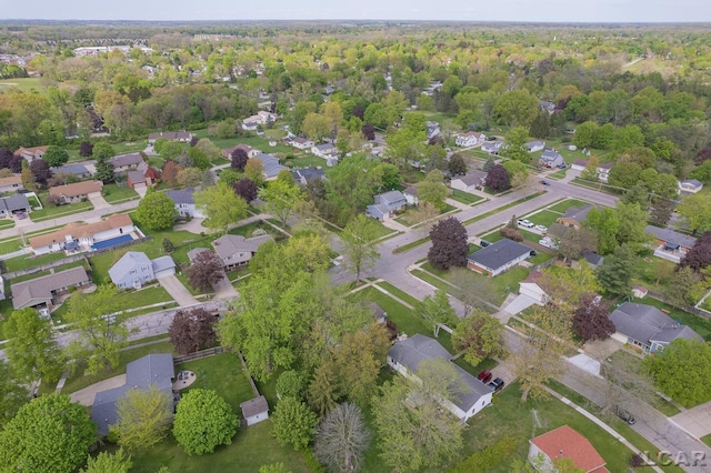 1402 Westhaven Blvd, Tecumseh, MI 49286 - aerial view of property's location featuring nearby suburban area