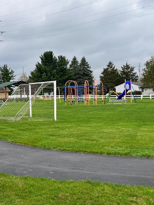 view of community play area