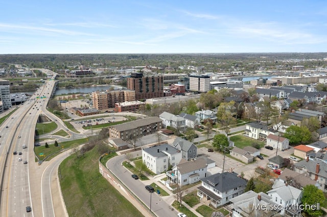 506 Fairview Ave NE, Grand Rapids, MI 49503 - birds eye view of property featuring a water view