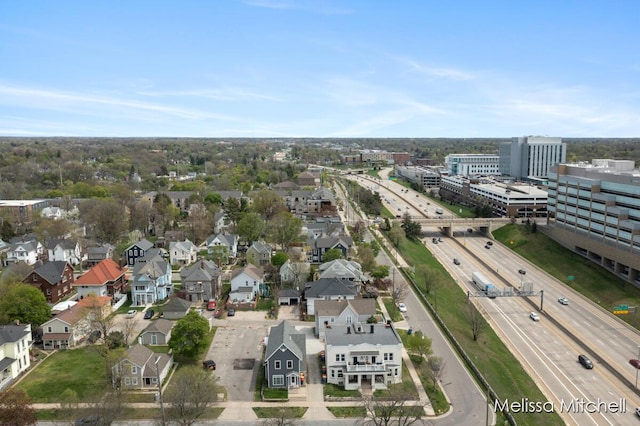 506 Fairview Ave NE, Grand Rapids, MI 49503 - aerial view featuring a residential view