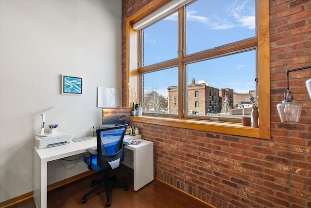 444 W Willis St Unit 204, Detroit, MI 48201 - office with wood finished floors