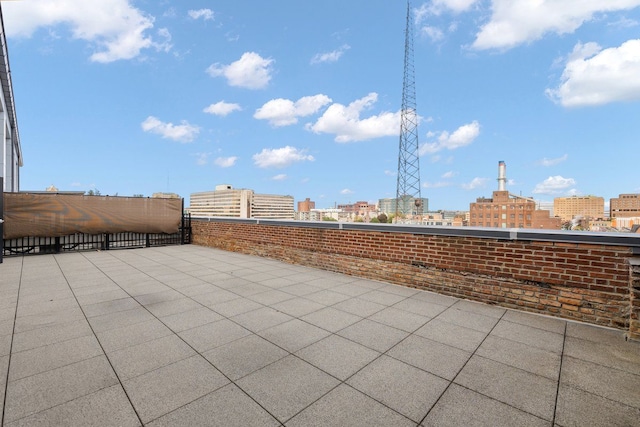 444 W Willis St Unit 204, Detroit, MI 48201 - view of patio featuring a view of city
