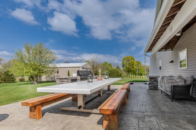 view of patio / terrace with outdoor dining space