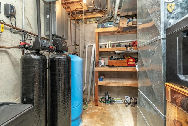 utilities featuring heating unit
