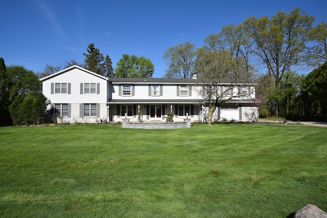 5100 Kings Gate Way, Bloomfield Hills, MI 48302 - rear view of property featuring a yard