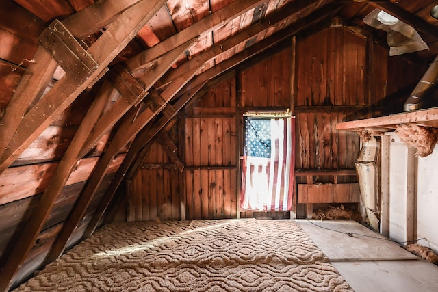 4780 Dutcher Rd, Howell, MI 48843 - view of unfinished attic