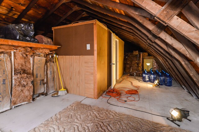 4780 Dutcher Rd, Howell, MI 48843 - view of unfinished attic