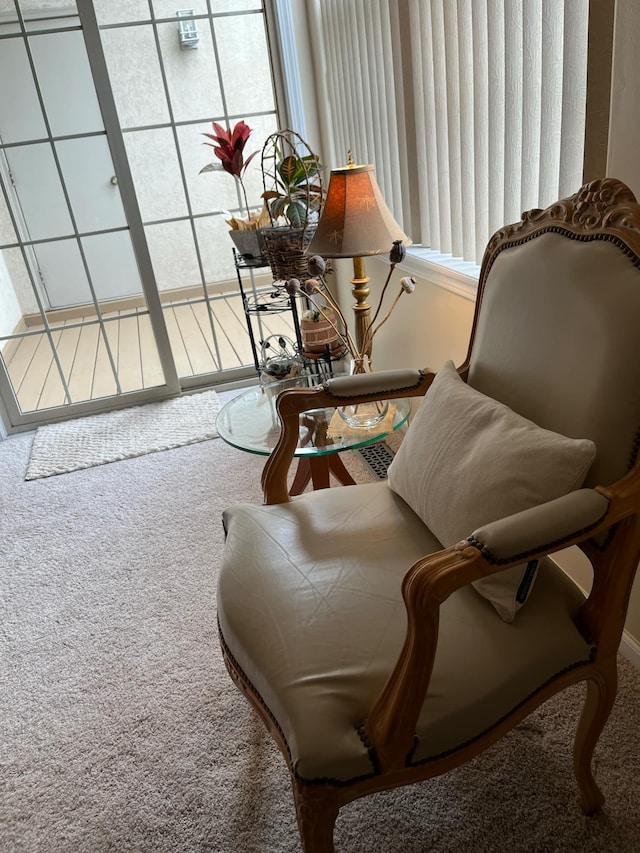 28848 5 Mile Rd Unit 11, Livonia, MI 48154 - sitting room with carpet flooring