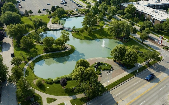 view of property location featuring a large body of water