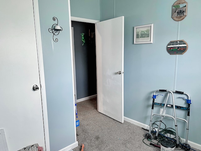bedroom featuring baseboards