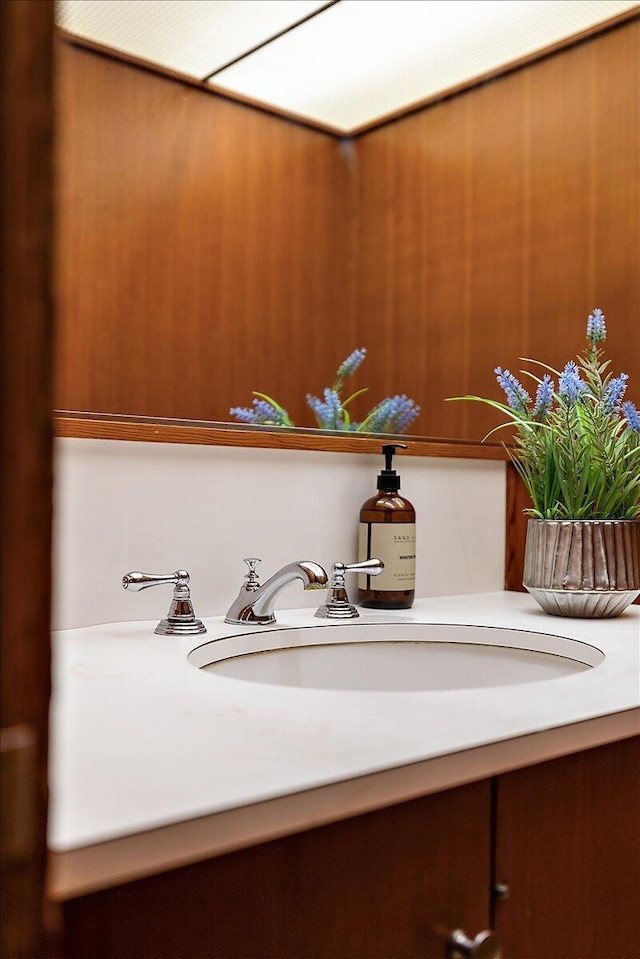 bathroom with a sink