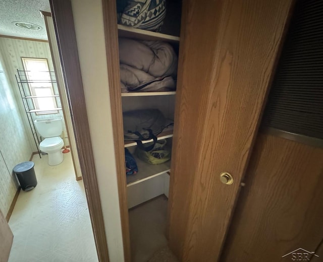 view of closet